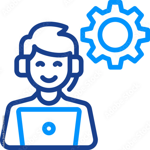 Call Center Support Icon