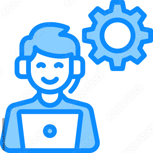 Call Center Support Icon