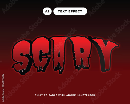 Scary Horor Text Effect 