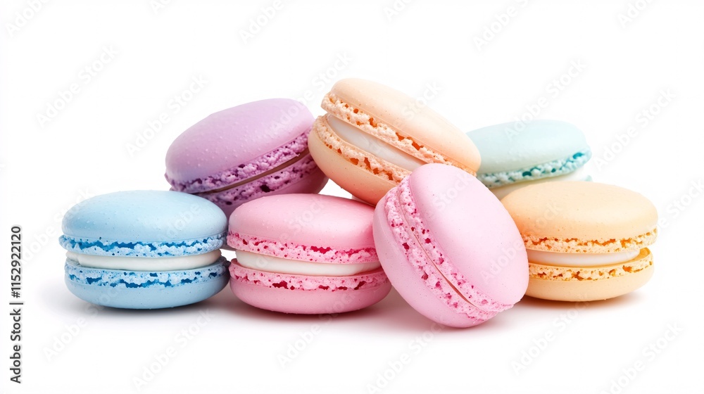 Obraz premium Bright macarons