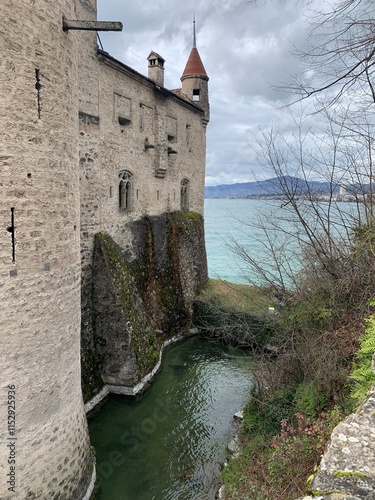 chillon castle switzerland photo