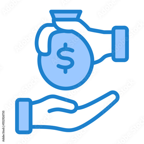 Peer To Peer Lending Icon