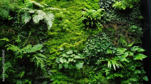 Lush Greenery Wall Decor Ideas for Home Interior with Vibrant Plants and Textures photo