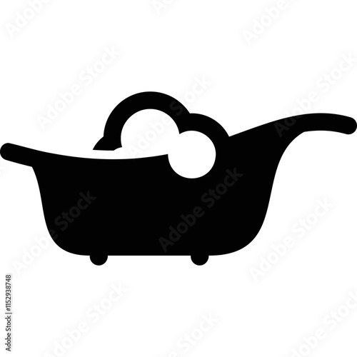 bathroom simple vector icon