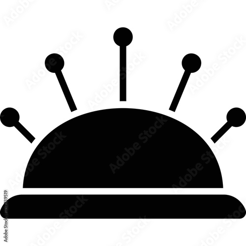 Simple vector icon pincushion