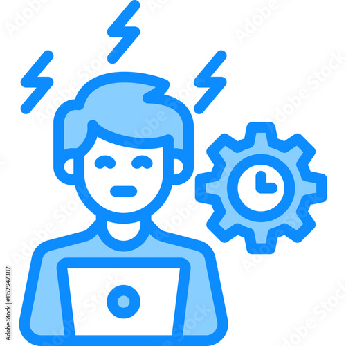 Hard Work Icon