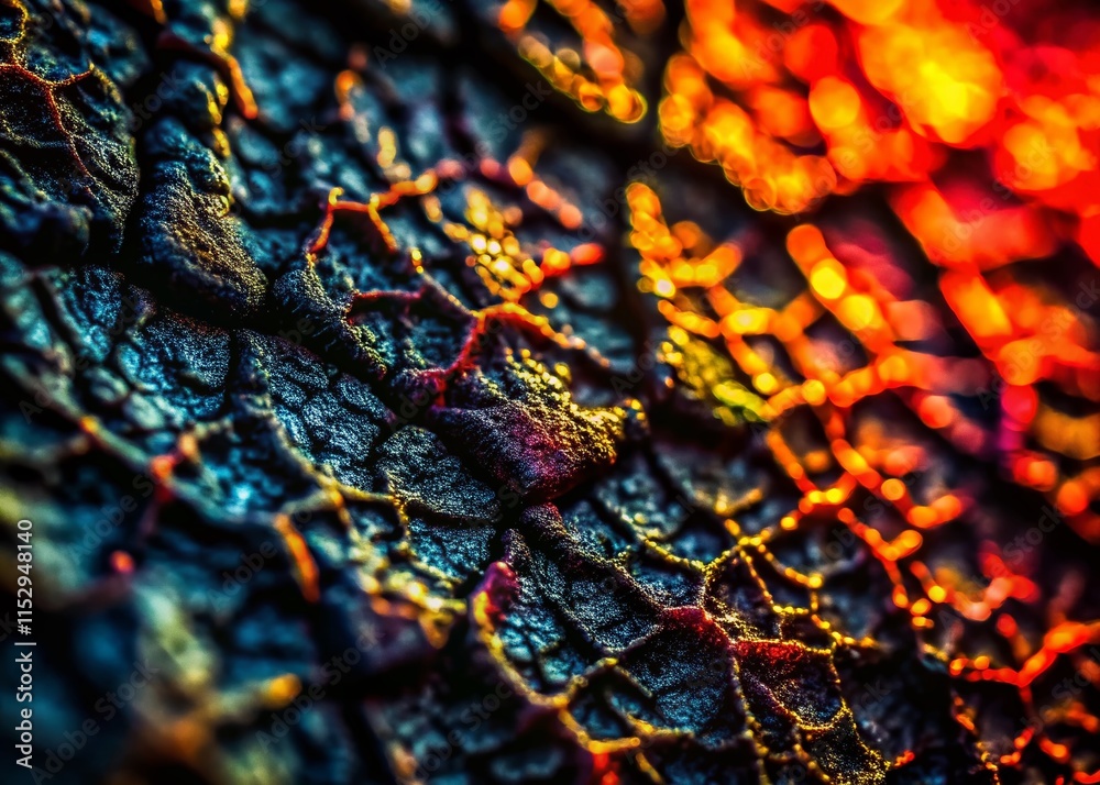 Abstract Black Texture: Close-Up Macro Photography of Rough, Dark Surface Abstract Black Texture: Close-Up Macro Photography of Rough, Dark Surface