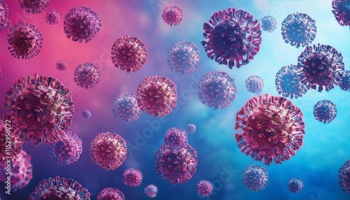3d rendered illustration of virus