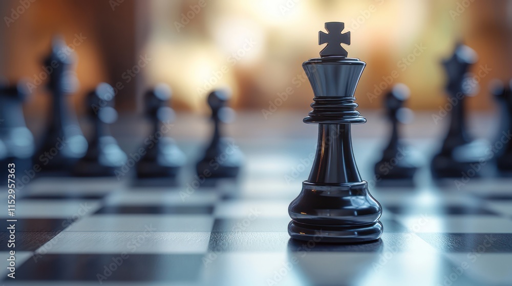The Black King: A Chess Strategy Masterpiece The Black King: A Chess Strategy Masterpiece