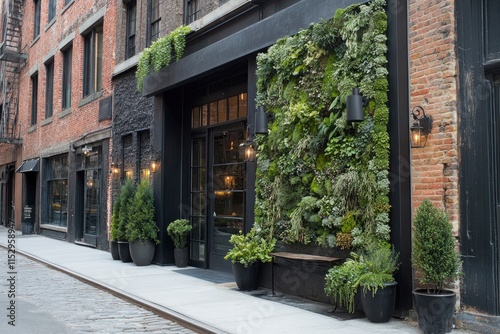 Wallpaper Mural decorated wall vertical garden Idea in the city  Torontodigital.ca