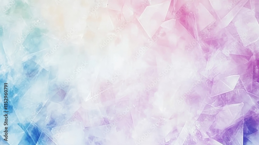 Fototapeta premium Pastel Crystal Abstract Background Texture