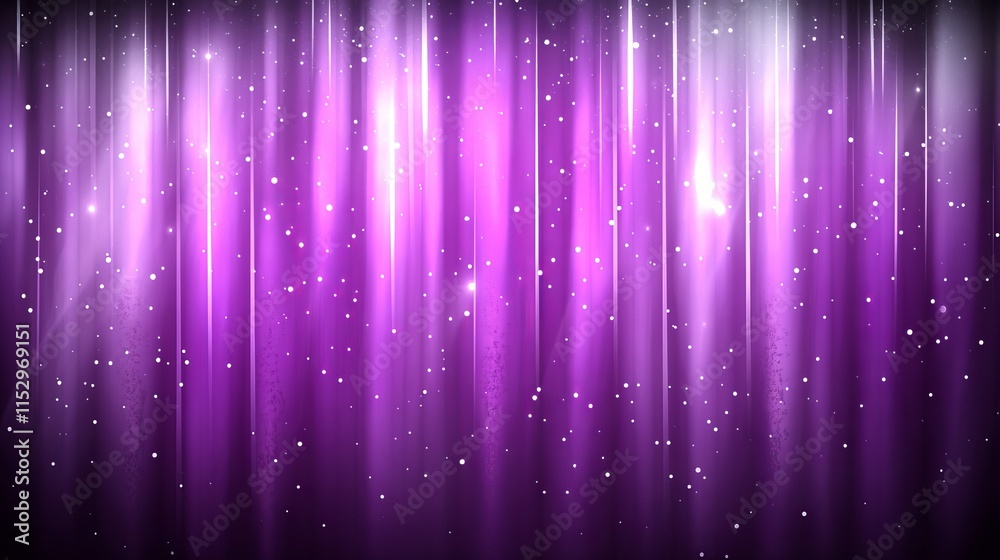 Purple Abstract Background with Light Streaks and Glitter Purple Abstract Background with Light Streaks and Glitter