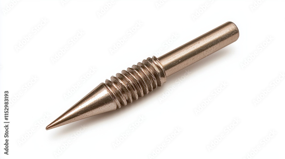 Metallic Pointed Cone Shaped Tool or Hardware Component Metallic Pointed Cone Shaped Tool or Hardware Component