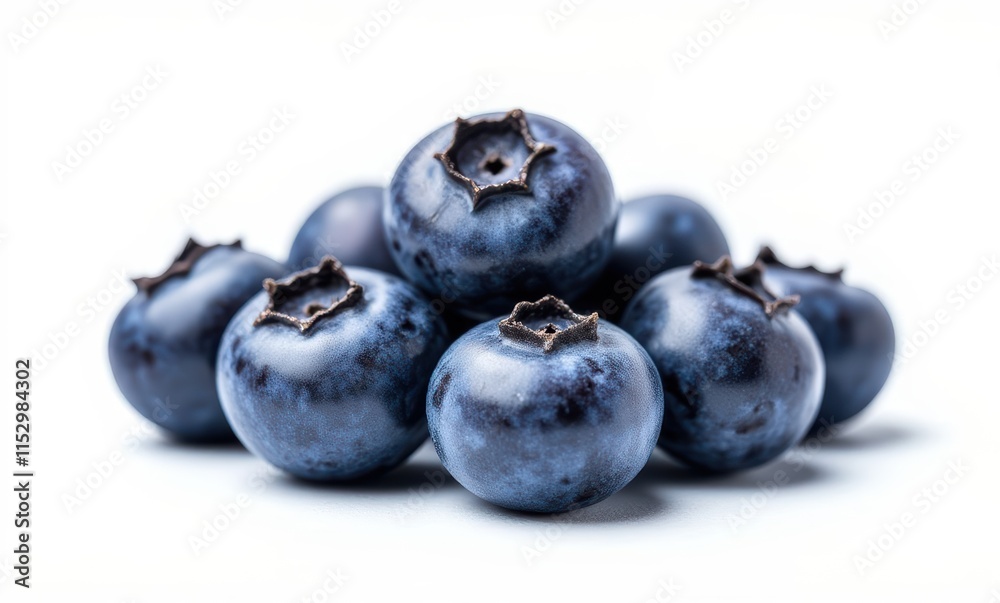 Fresh blueberries piled high Fresh blueberries piled high