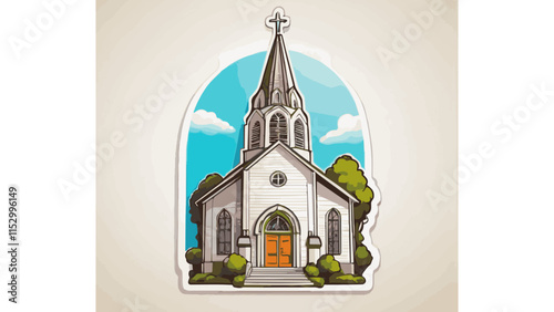 Beautiful cathedral church