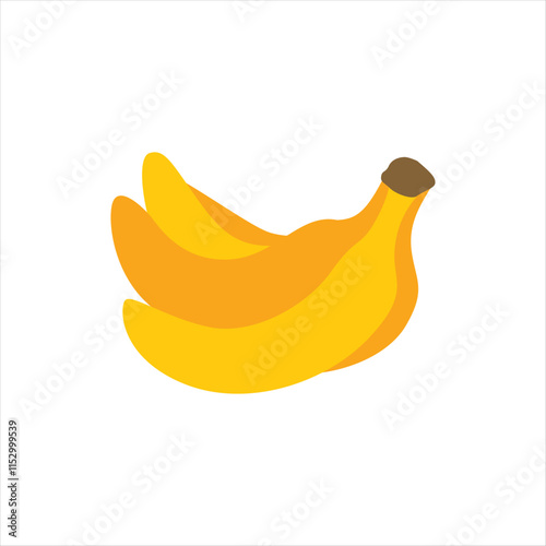 Fresh Ripe Banana Fruit, Yellow Healthy Snack