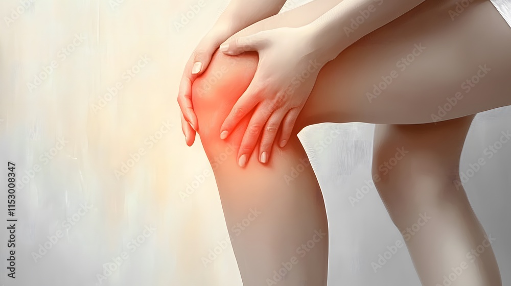Fototapeta premium Knee pain