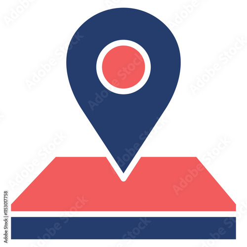 Location Pin mixed color icon Free Download Location Pin mixed color icon - GFXLoad