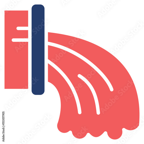 Filling mixed color icon