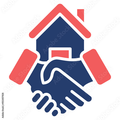 Agreement mixed color icon