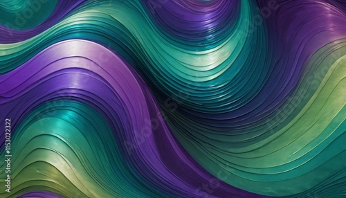 vibrant gradients and textures
