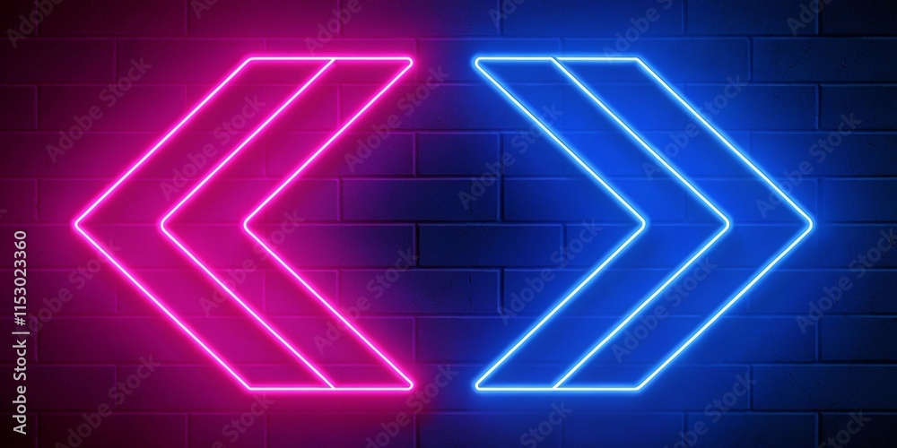 Modern Double Color Futuristic Neon Background Modern Double Color Futuristic Neon Background