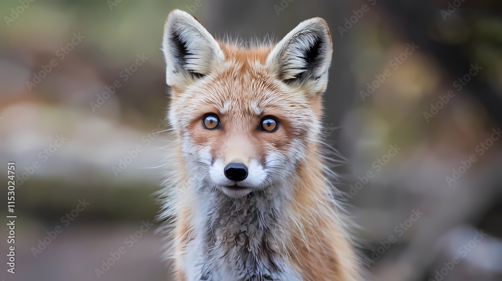 red fox portrait red fox portrait