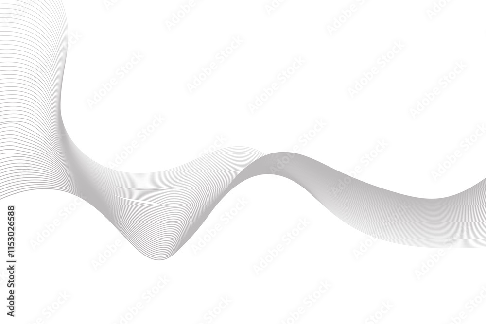 Fototapeta premium abstract wavy background