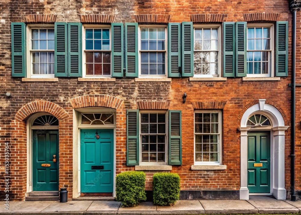 Charleston SC Historic Building Facade Minimalist Architecture Photography