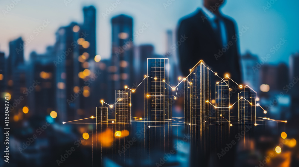 Smart digital city with connection cyber security network reciprocity over the cityscape . future smart wireless digital city and social media networking systems that connects people within the city Smart digital city with connection cyber security network reciprocity over the cityscape . future smart wireless digital city and social media networking systems that connects people within the city