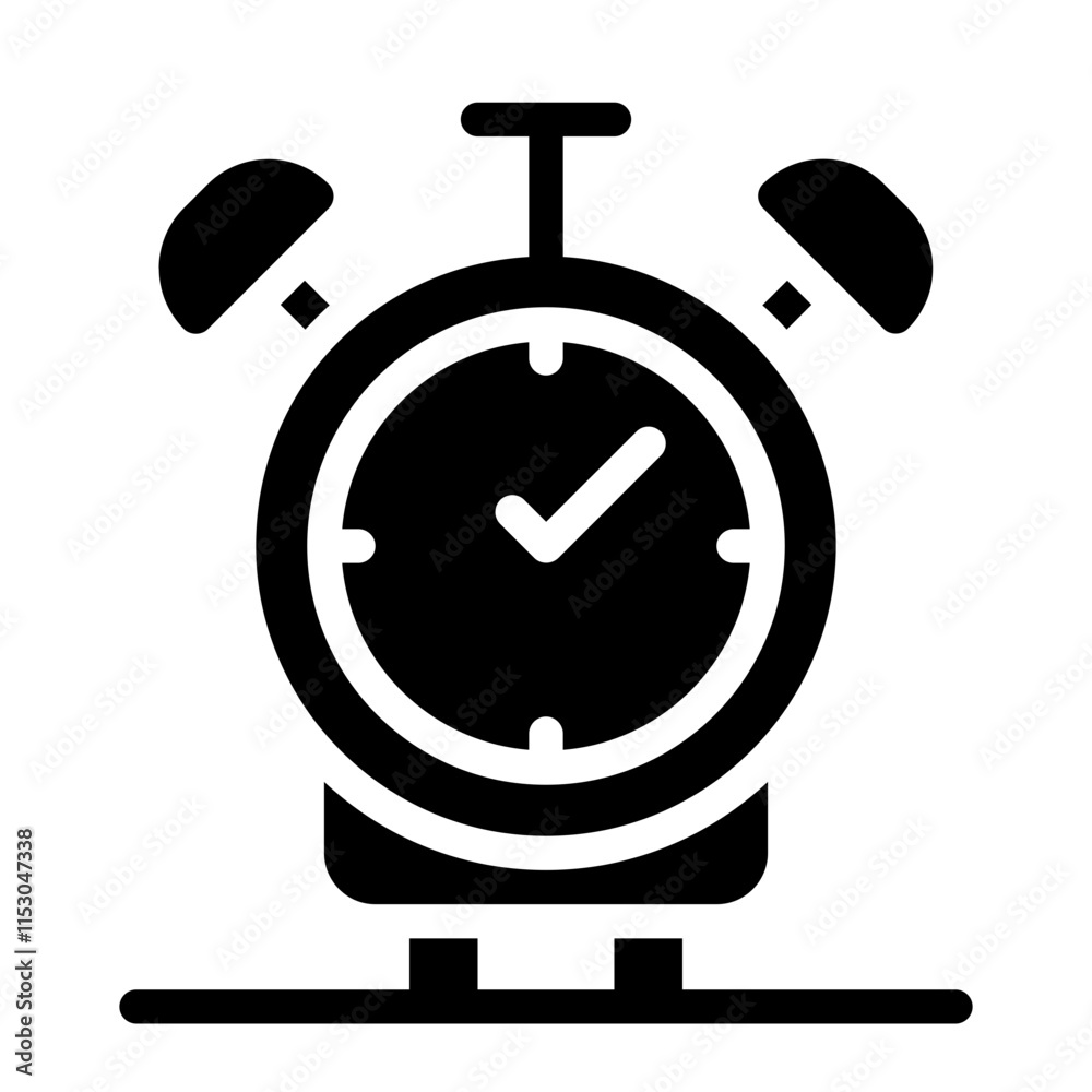 Alarm Solid Icon