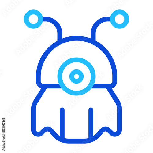 Alien Duoline Icon