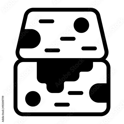 Baklava Glyph Icon
