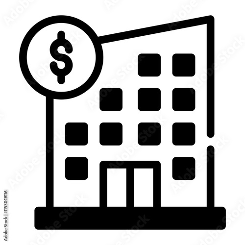 Papier peint Brokerage Glyph Icon