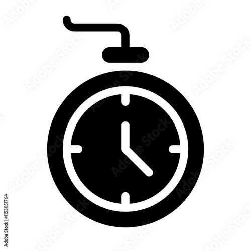 Clock Solid Icon