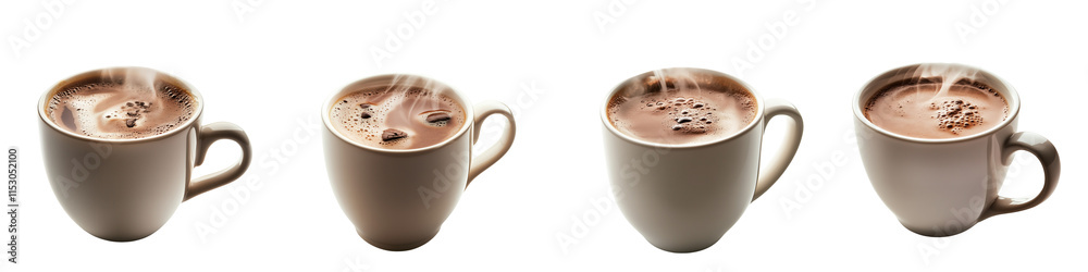 set of Coffee, tea and hot chocolate placed next to each other on the table, Coffee, tea and hot chocolate: together on the table, Coffee, tea and hot chocolate on the sa, on a transparent backgrounds set of Coffee, tea and hot chocolate placed next to each other on the table, Coffee, tea and hot chocolate: together on the table, Coffee, tea and hot chocolate on the sa, on a transparent backgrounds