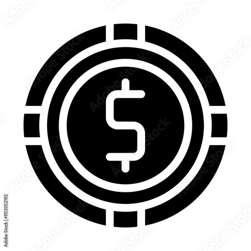 Coin Solid Icon
