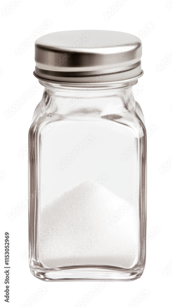 High-Quality PNG The salt bottle on white background Isolated on White Background – High Resolution