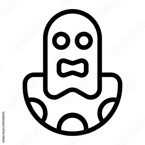 Ghost Line Icon