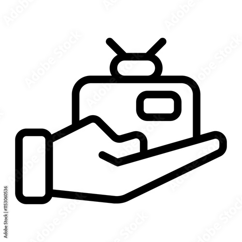 Gift Line Icon