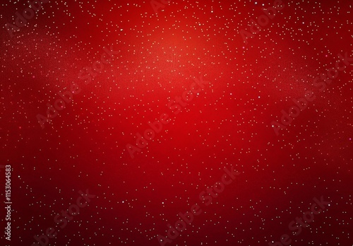 Red Glitter Background with White Specks