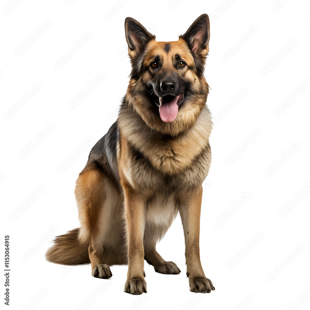 a dog sitting and panting a dog sitting and panting