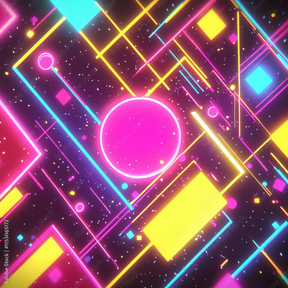Obraz premium abstract background with stars
