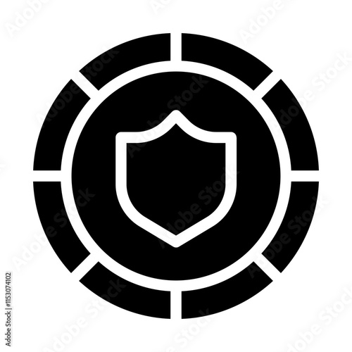 Life Server Solid Icon