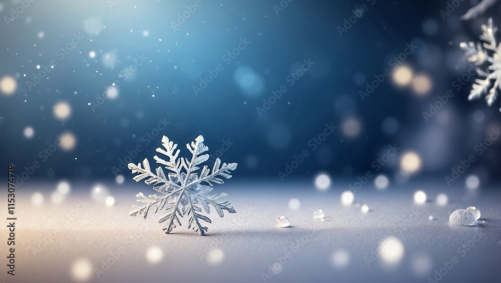 abstract winter background with snowflake abstract winter background with snowflake