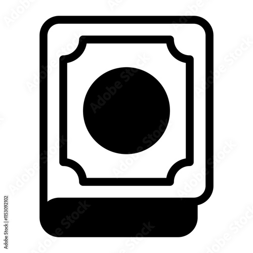 Quran Glyph Icon