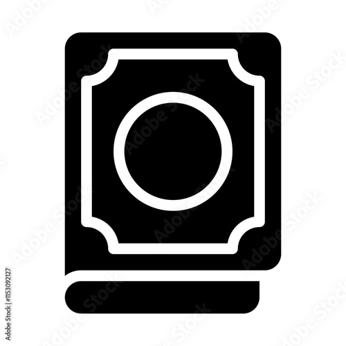 Quran Solid Icon