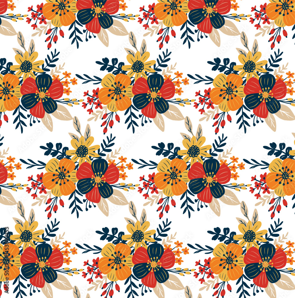 seamless floral pattern seamless floral pattern