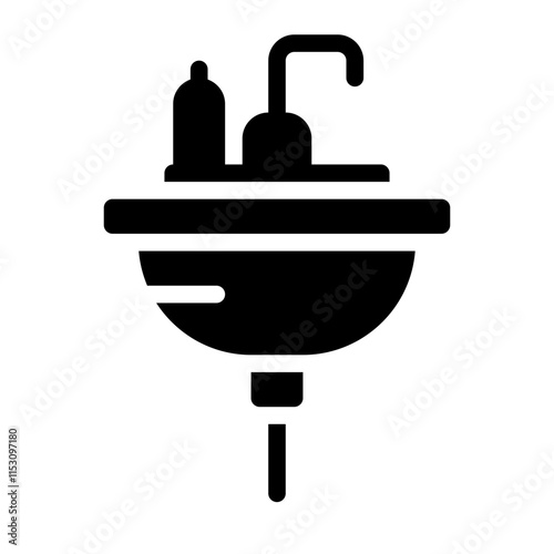 Sink Solid Icon