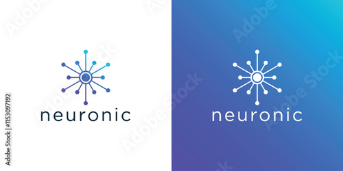 Abstract flower logo. Sunburst logotype. Flash icon isolated Vector illustration. molecule logo simple